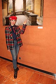 Jeannette Graf bei der Eröffnung der Ausstellung „Lost Places Special Edition Vol. I“ von Fotograf Peter Untermaierhofer im Hotel Le Méridien München (©Foto: Martin Schmitz)